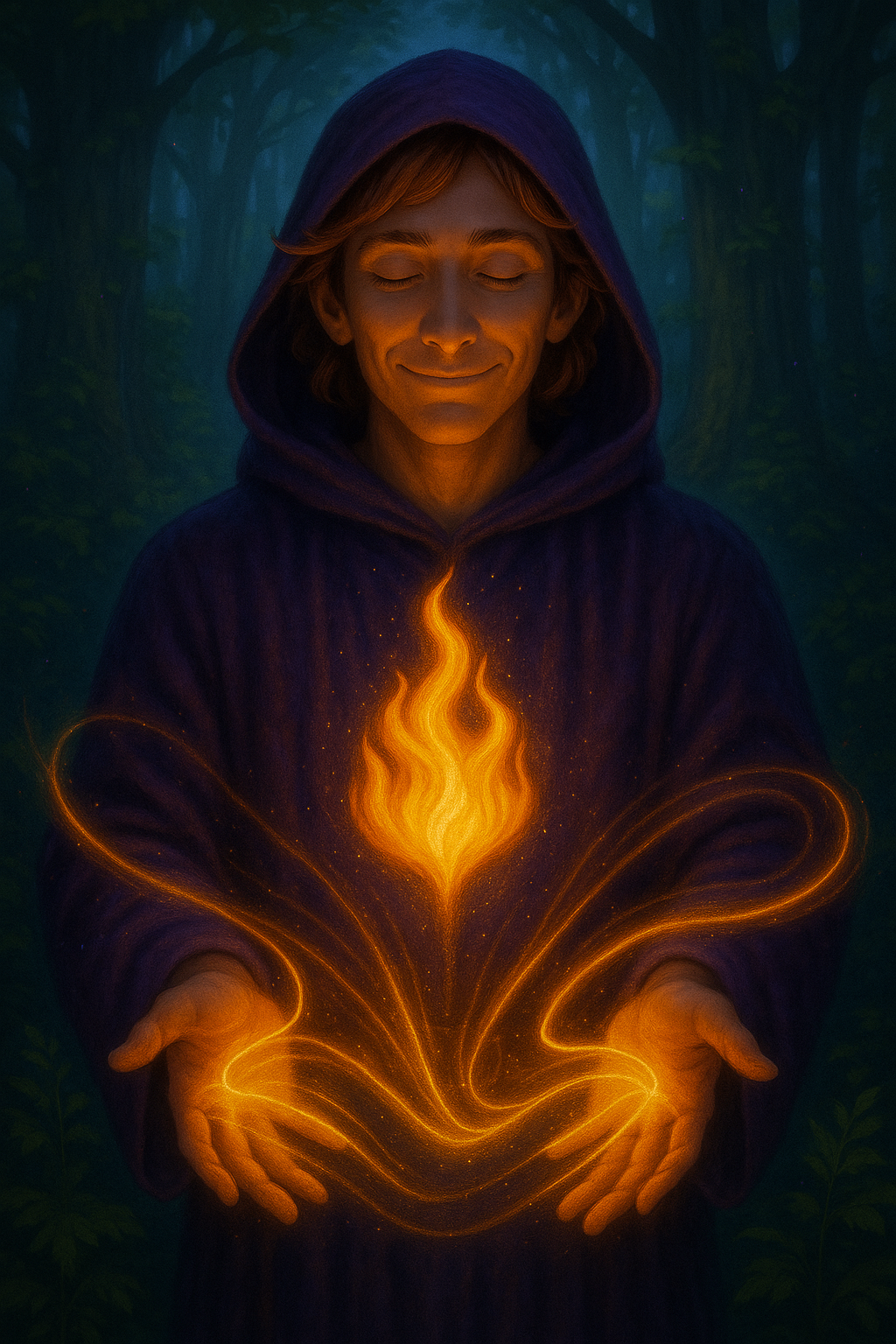 The Flame Keeper, who carries Joy Flame